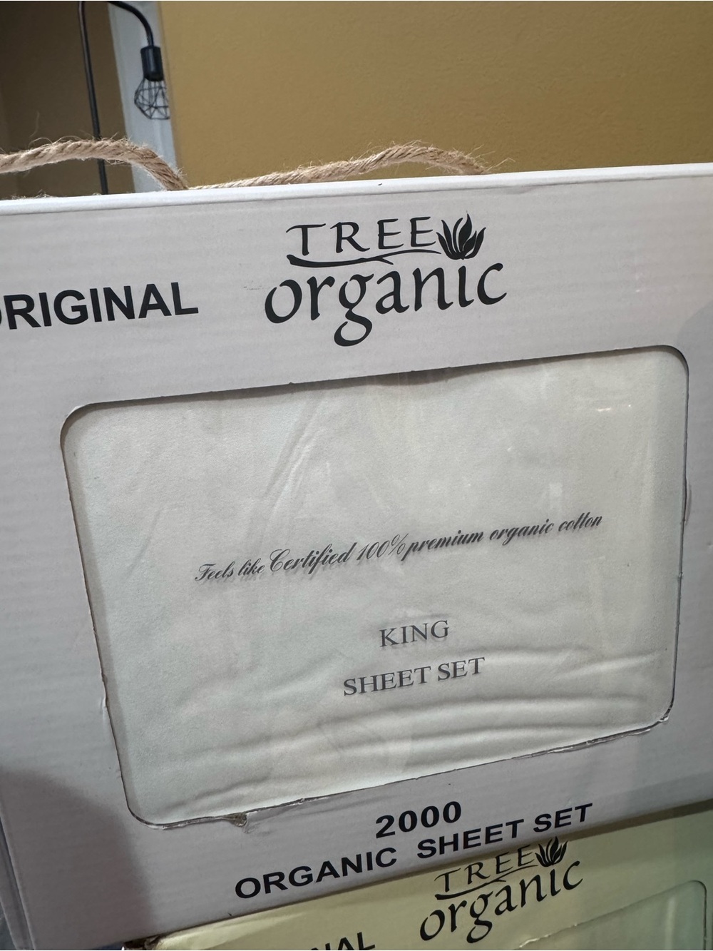 Tree Organic King Sheet Sets - 4 piece set - Picture 2 of 10